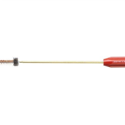 . Mit dem DEWEY AR-15/308 AR Rifle Chamber Cleaning Combo hältst du den kritischen Verriegelungsbereich sauber und frei von Rückständen dank der Kombination aus Bronze-/Stahlbürste und stabiler Messingstange.