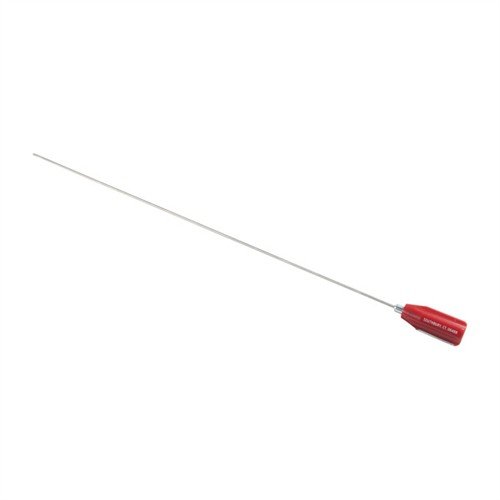 Die 26" SMALL CALIBER RODS von DEWEY sind aus rostfreiem Stahl, passen perfekt für .17 und .20 Kaliber, ideal für die Wartung deiner Luftgewehre und Handfeuerwaffen.