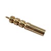 Die DEWEY 38J Brass Jags sind perfekt für Dewey Coated Rifle Rods und ermöglichen eine effektive Reinigung durch ihre einzigartige Patch-Halterung.