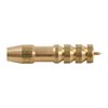 Die Dewey 45J Brass Jags sind perfekt für Dewey Coated Rifle Rods geeignet und ermöglichen eine einfache Patch-Befestigung für effektives Reinigen.