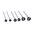 Instrumenten-Schraubendreher-Set, Aluminiumgriff