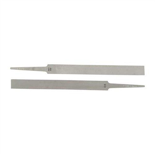 Die FRIEDR. DICK GMBH Screw Slot Files bieten Präzision in zwei Stilen, ideal für das Erstellen und Restaurieren von perfekten Schraubenschlitzen.