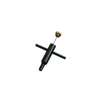 Der TRADITIONS Revolver Nipple Wrench ist ein unverzichtbares Werkzeug für jeden Schützen, das dir hilft, Nippel einfach zu wechseln und zu warten.