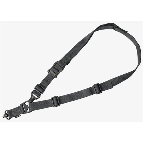 Der MS3 GEN2 Sling bietet schnelle Umstellung zwischen Ein- und Zweipunkt, ist leicht verstellbar und aus robustem Material für maximalen Komfort.