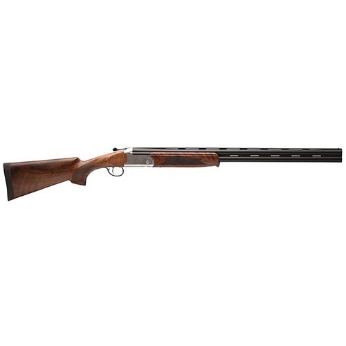 Die Savage 555E 20ga MC-5 mit 26" Lauf bietet dir eine präzise Single Selective Trigger-Funktion und edles Walnussholz für hervorragenden Komfort und Stil.