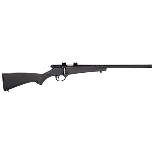 Der Savage Rascal FV-SR .22 mit 16 1/8" Lauf und schwarzem Gewinde ist ideal für Einsteiger: leicht, präzise und perfekt für das Schießen auf kurze Distanz.