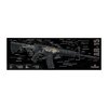 AR-15 3D Schnittmodell-Matte