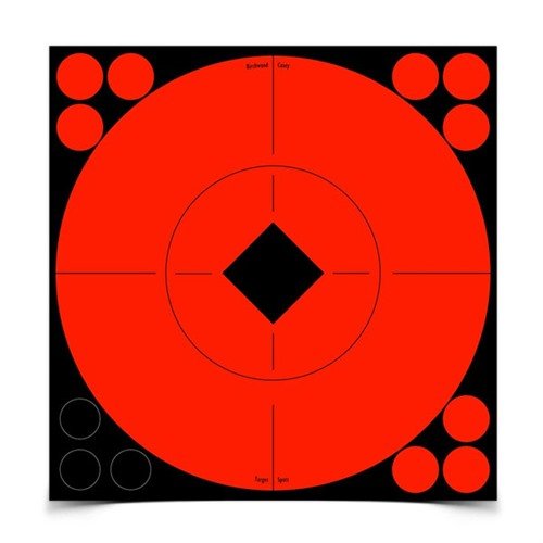 Die Birchwood 8" Target Spots sind selbstklebend, hochkontrastierend und leuchtend orange, ideal für präzises Zielen und bessere Trefferbilder. 96 Reparatur-Paster inklusive!