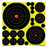 SHOOT-N-C SORTIMENT 1", 2", 3", 6" & 8" BULL'S-EYE-ZIELSCHEIBEN, 5 BÖGEN