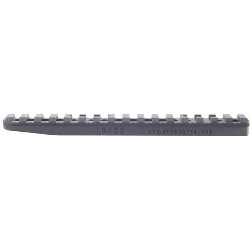 Die robusten, leichten Aluminium-Picatinny Rails für Ruger 10/22 bieten flexible Augenabstände, drei Höhenoptionen und einfache Montage ohne dauerhafte Änderungen.