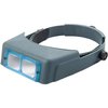 Der OPTIVISOR bietet eine stufenlos verstellbare Kopfband, leichtes Design, echten Lederkomfort und optische Gläser für präzise Vergrößerung – ideal für deine Arbeit!