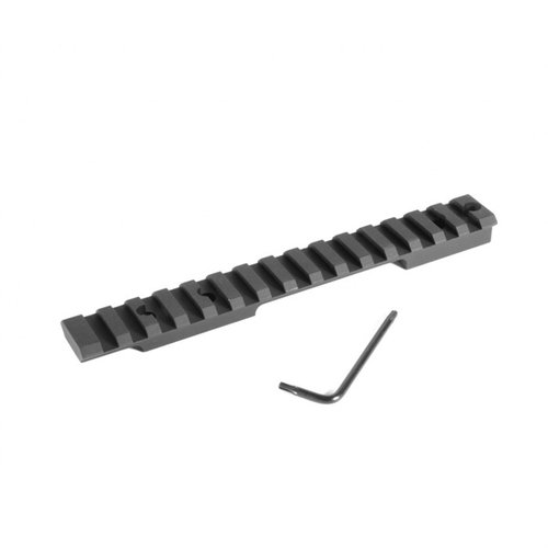 Die EGW Remington 700, 722, 40X Short Action HD Scope Bases bieten eine robuste Picatinny-Schiene, die präzise gefertigt ist und einfach zu montieren ist.