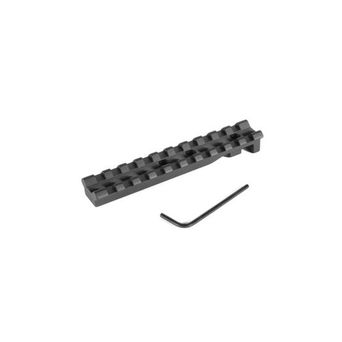Die EGW Ruger Revolver Scope Bases bieten eine robuste Picatinny-Schiene für einfache Montage, schnelle Anpassungen und Kompatibilität mit Picatinny oder Weaver Ringen.