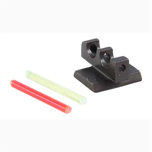 Der KIMBER FIBER OPTIC FRONT SIGHT bietet austauschbare, leuchtende Einsätze in Rot oder Grün für schnellere Zielerfassung und bessere Schussleistung.
