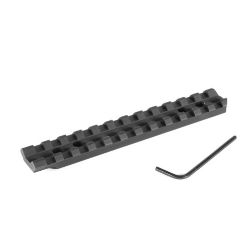 Die EGW Marlin 1895, 336, 444 Scope Bases bieten eine flexible Picatinny-Schiene ohne Bohren, aus leichtem 6061 T6 Aluminium für schnelle Montage und Anpassung.