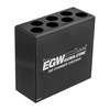 Die 7-HOLE CHAMBER CHECKERS helfen dir, Probleme mit Munitionspassform zu vermeiden. Hergestellt aus 6061 T6 Aluminium, für präzise Messungen und maximale Zuverlässigkeit.