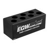 Mit den 7-HOLE CHAMBER CHECKERS von EGW vermeidest du Störungen und prüfst deine Munition auf Passgenauigkeit - gefertigt aus robustem 6061 T6 Aluminium.