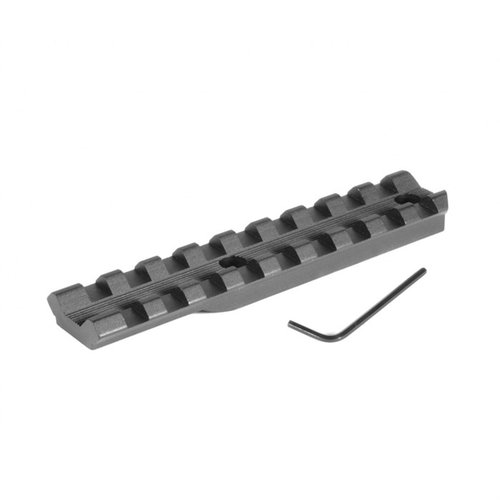 Die EGW Marlin 39 Scope Bases bieten eine vielseitige Picatinny-Schiene ohne Bohren, aus leichtem 6061 T6 Aluminium, für schnelle Anpassungen und hohe Flexibilität.