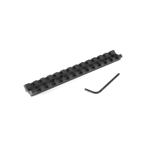 Die EGW Browning Lever Action BLR Scope Bases bieten eine vielseitige Picatinny-Schiene, die ohne Bohren montiert werden kann und Flexibilität bei der Optikwahl ermöglicht.