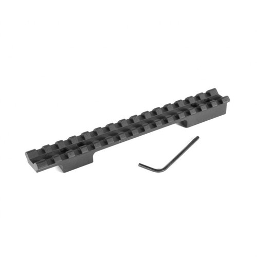 Mit der EGW Mossberg 695 Scope Base erhältst du eine leichte, präzise Picatinny-Schiene ohne Bohren, die schnelle Anpassungen und Flexibilität bei der Zieloptik ermöglicht.