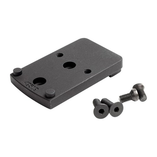 Die S&W Revolver Trijicon RMR Sight Mount von EGW aus 7075 Aluminium ermöglicht eine einfache Anbringung deines Trijicon RMR ohne Modifikationen.
