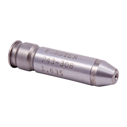 Die FORSTER 7.62 Match Gauges bieten präzise Messungen in .001" Schritten für .308 und .223, aus robustem Hochgeschwindigkeitsstahl für langlebige Genauigkeit.
