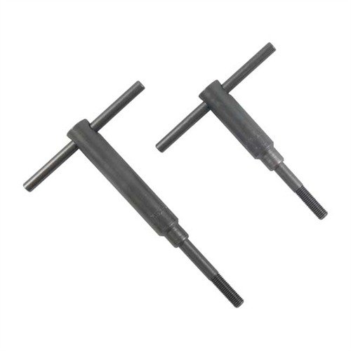 Die STOCKMAKER'S HANDSCREWS von FORSTER bieten eine schnelle und präzise Befestigung der Schäfte an der Action, ideal für die finale Anpassung.