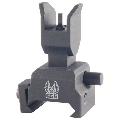 Der AR-15 Flip-Up Backup Forearm Front Sight von GG&G bietet dir eine zuverlässige und schnelle Zielerfassung, ist aus robustem Aluminium gefertigt und leicht zu montieren.