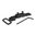 Picatinny-Rail-Zweibeinadapter für M14/M1A, schwarz