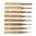 Messing-Splinttreiber-Set, 8-tlg.