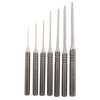Das Grace USA Steel Roll Pin Punch Set bietet dir langlebige, präzise Werkzeuge aus gehärtetem Kohlenstoffstahl für eine sichere Handhabung von Rollstiften.