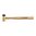 Messinghammer mit Delrin‑Spitze, 8 oz