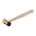 Messinghammer mit Delrin‑Spitze, 8 oz