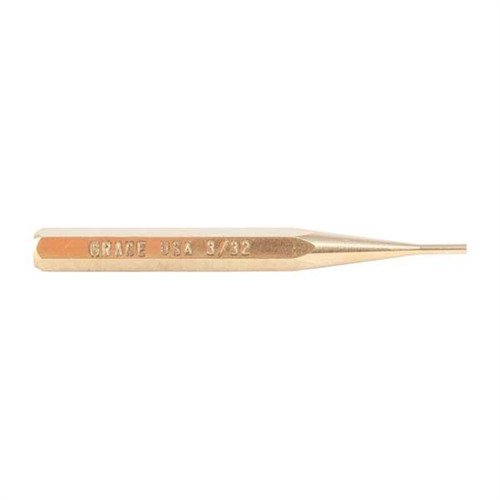 Das Grace USA Brass Punch Set bietet präzise, nicht marring Werkzeuge aus hochwertigem Messing, ideal für empfindliche Aufgaben mit verschiedenen Größen.