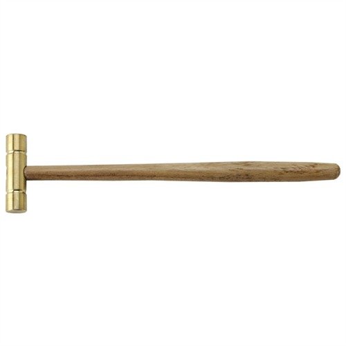 Der leichte, 2 oz. Messinghammer mit elegantem Holzgriff ermöglicht präzise Kontrolle ohne Beschädigung feiner Pins oder Teile. Ideal für präzise Arbeiten!