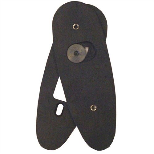 Der RIFLE BUTT PLATE ADJUSTER aus anodisiertem Aluminium bietet schnelle, einfache Anpassungen mit 1" vertikal und 1/2" horizontal für perfekten Komfort.