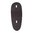 1/2"-1/8" negativer Schaftabstandshalter, schwarz, Polymer