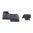Semi-Auto SlantPro-Visiere passend für S&W M&P Ledge