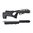 RUGER 10/22 Takedown-Schaft Daumenloch Gummi schwarz