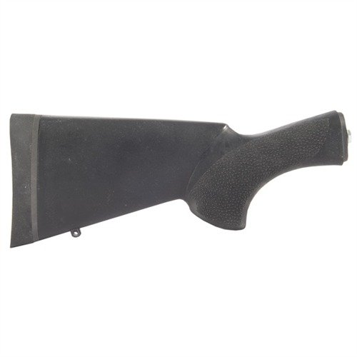 Der OVERMOLDED Shotgun Buttstock von HOGUE bietet eine robuste Polymer-Konstruktion mit rutschfester Gummi-Oberfläche für optimalen Grip, ideal für jede Situation.