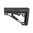 AR-15 überformter, einstellbarer Hinterschaft, schwarz, Gummiüberzug