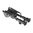 Selbstnivellierendes Zweibein mit stabiler Basis, 6–9" schwarz