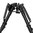 1A2-BR Bipod- und Sling-Swivel-Halterung 6-9" Schwarz