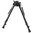 S-25 Zweibein- und Trageriemenwirbelhalter 11–25" Schwarz