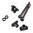 TAPS SYNC SURFIRE/DBAL LASER 9" DRUCKSCHALTER SCHWARZ