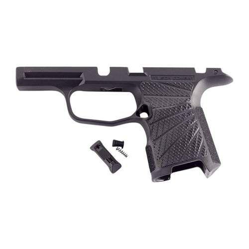 Verbessere deinen SIG-SAUER P365 mit dem Wilson Combat Grip Modul für optimalen Halt, verbesserte Rückstoßkontrolle und ergonomisches Design.