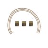Das Bungee Retention Kit von SPIRITUS SYSTEMS bietet eine einfache Möglichkeit, zusätzliche Sicherheit für Magazine zu gewährleisten. Im Set von 3 erhältlich.