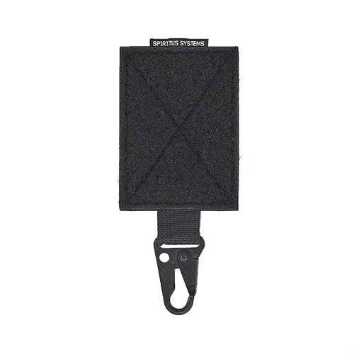 Der VELCRO GEAR ATTACHMENT HOOK von SPIRITUS SYSTEMS ermöglicht dir eine sichere Befestigung von Ausrüstung, ideal für Handschuhe oder Chem-Licht-Bündel.