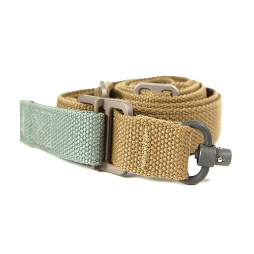 Der Vickers Push Button Sling bietet eine schnelle Anpassung von 36" bis 62" und kombiniert hochwertige Push Button Swivels für einen sicheren und flexiblen Einsatz.