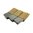 3-fach M4-Magazintasche, MOLLE-Befestigung, Coyote Brown